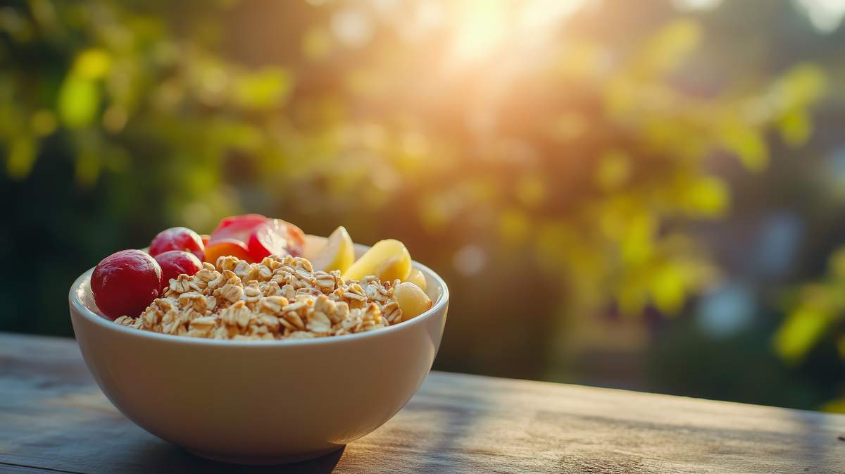 Petit déjeuner pour sportif